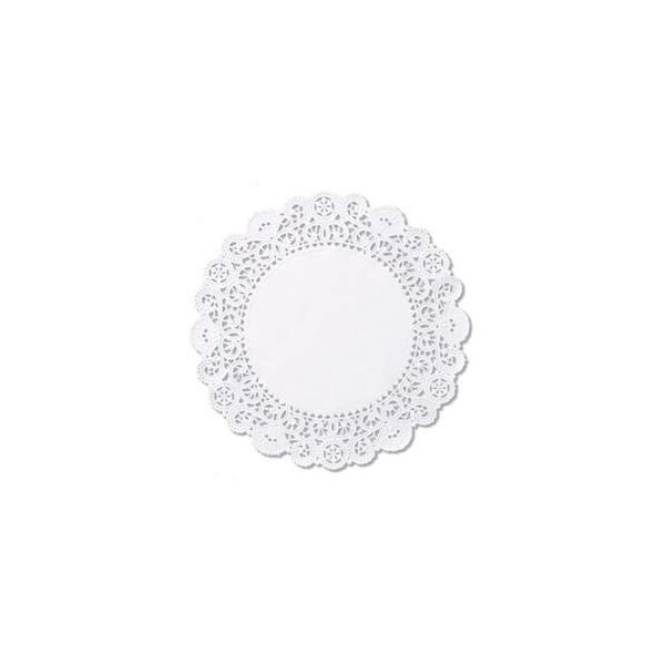 Lagasse. Hoffmaster - Cambridge Lace Doilies, Round, 12in, White, 1000 ct HFM 500239 - main
